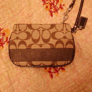 Coach wristlet.